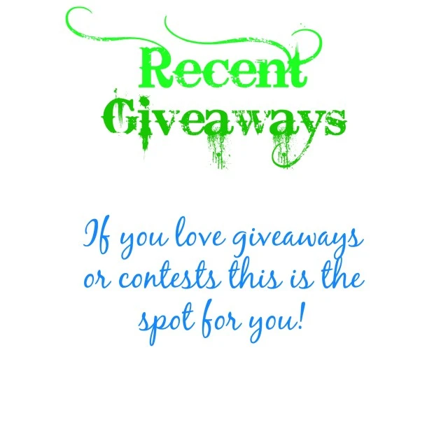 Recent Giveaways